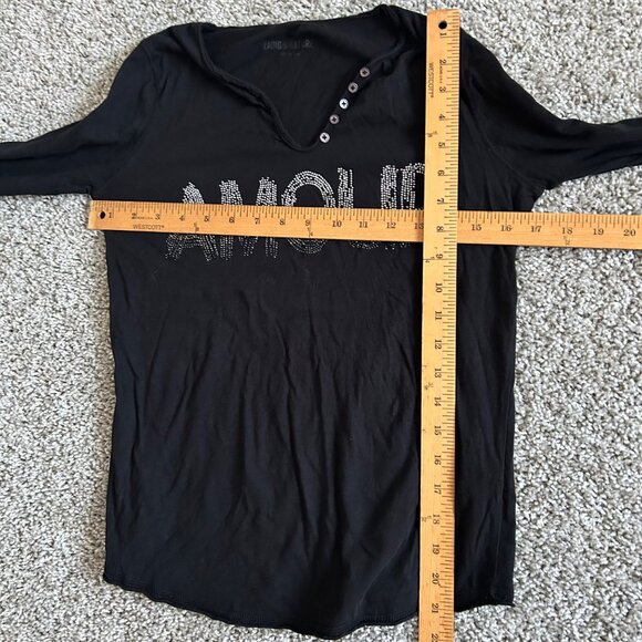 Zadig and Voltaire Womens Sz Small Amour Long sleeve Shirt - Picture 7 of 9